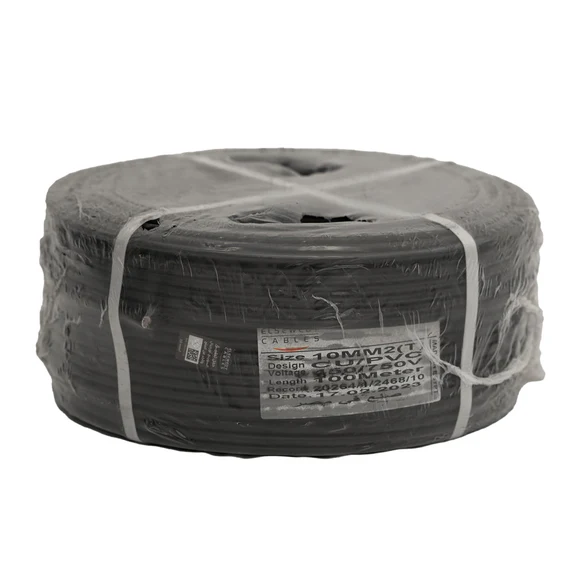 CU/PVC سلك نحاس شعر 10مم