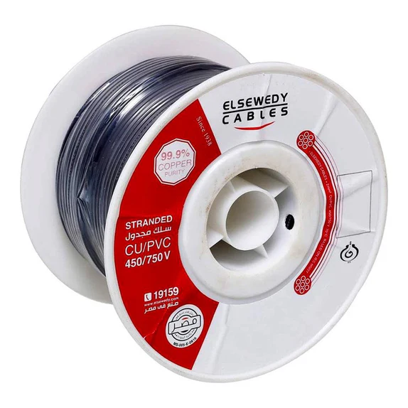 سلك نحاس CU / PVC مجدول 3 مم مجدول 3 مم