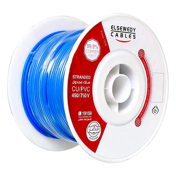 سلك نحاس CU / PVC مجدول 4 مم مجدول 4 مم