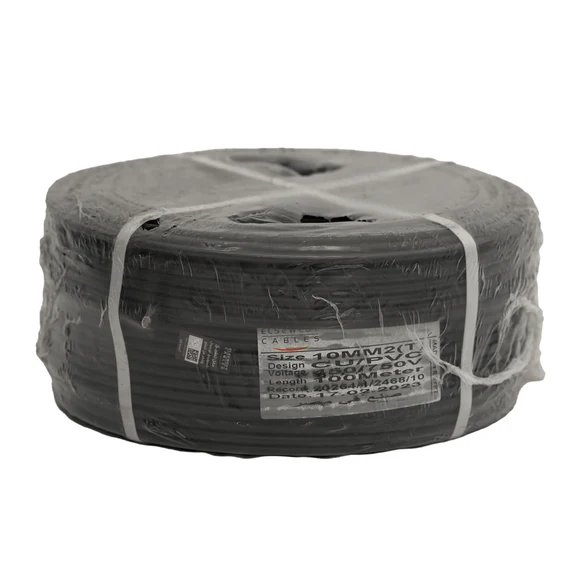 CU/PVC سلك نحاس مجدول 10مم